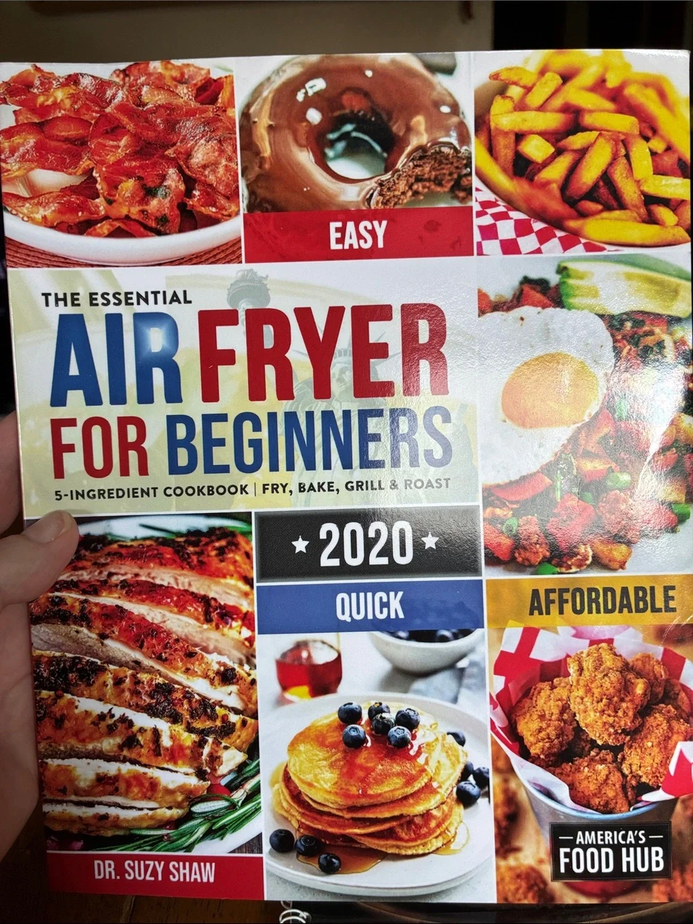 Lot of 3 cookbooks- Air Fryer for Beginners - Philadelphia cream cheese